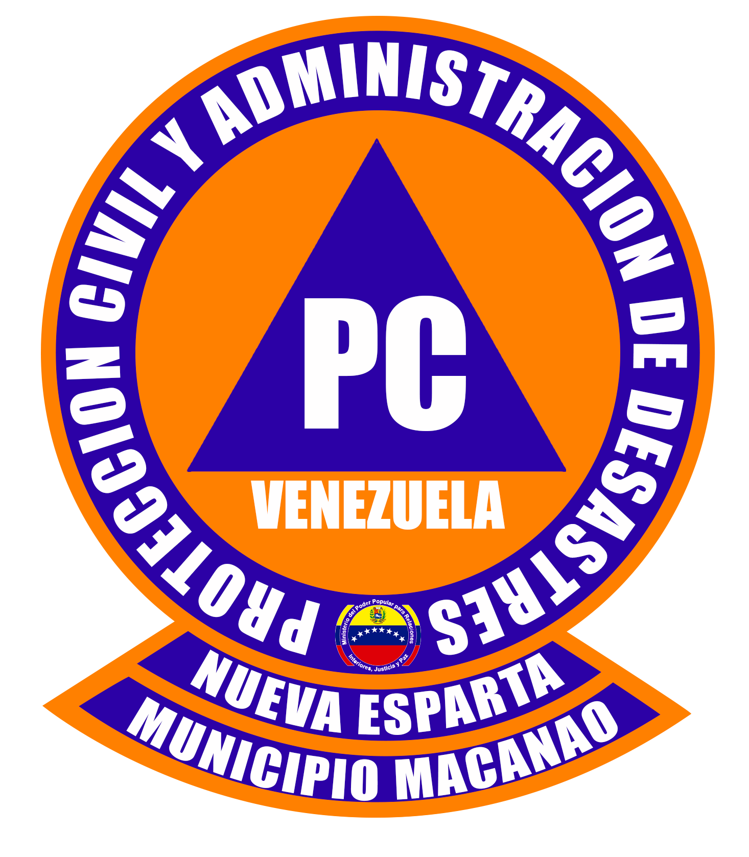Logo Protección Civil Macanao